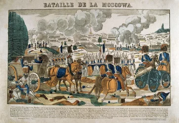 Bitwa pod Borodino, Rosja, 7 września 1812, c1835