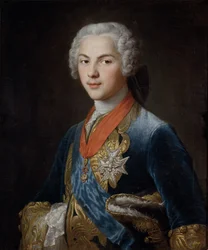 Ludwik, Delfin Francji 17291765, syn króla Ludwika XV, ok. 1930 r. 1745