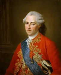 Portret króla Ludwika XV 1710-1774