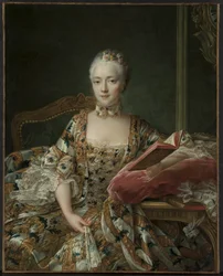 Portret markizy dAguirandes, 1759.