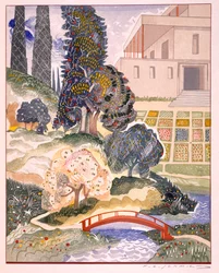 Ilustracja z filmu „Kim”, Rudyard Kipling, wyd. 1930