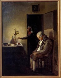 Obraz snu Francois Marius Granet (1775-1849) XIX w. Aix en Provence, Musee Granet