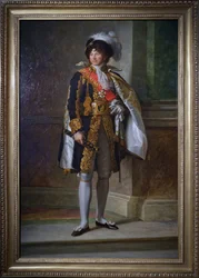 Joachim Murat, marszałek cesarstwa, w świetnym stroju, 1805