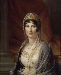 Portret Marii Letizii Ramolino Bonaparte 1750-1836, matki Napoleona Bonapartego, ok. 1804