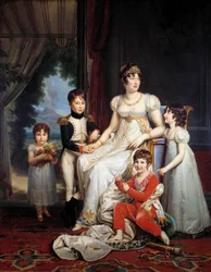 Portret Marie-Annonciade powiedział Caroline Bonaparte