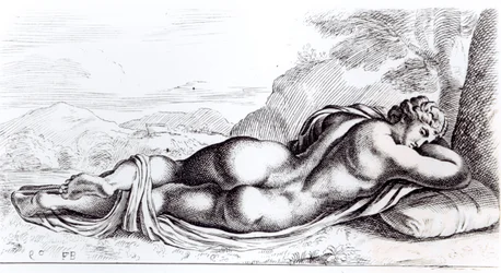 Hermafrodyta w ogrodach Borghese, c.1653