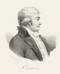 Jacques Antoine Marie de Cazales 1758-1805, ok. 1820.