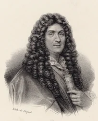 Portret kompozytora Jean-Baptiste Lully 1632-1687.