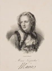 Portret Marii Leszczyńskiej