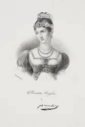 Portret księżniczki Pauline Borghese (Marie Paulette Bonaparte)