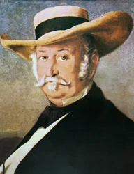 John Sutter (1803-80) 1866 (olej na płótnie)