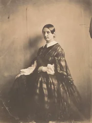 Portret kobiety, c. 1850.