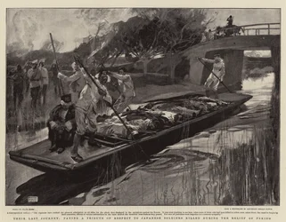 Ich ostatnia podróż, składając hołd japońskim żołnierzom poległym podczas odsieczy Pekińskiej