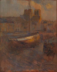 Statki w Anchor, Cherbourg no. II, b.d.