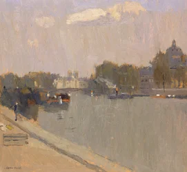 Sekwana w Paris L