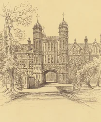 Rossall School (litografia)