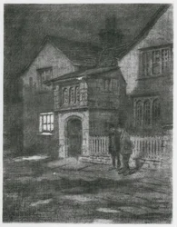 Dom Spensera, Hurstwood (litografia)