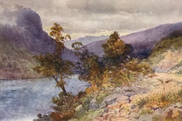 Nowa Zelandia: Rzeka Buller w pobliżu Hawk