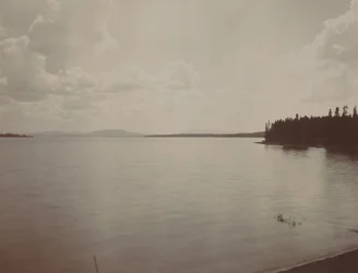 Jezioro Yellowstone, lata osiemdziesiąte XIX wieku (zdjęcie)