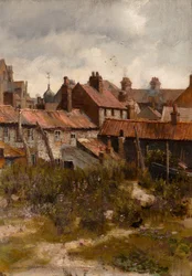 Downalong, St Ives (olej na panelu)
