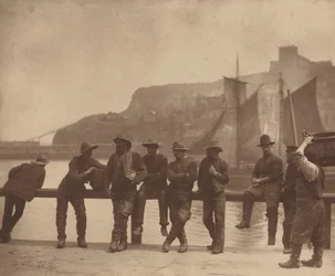 Rybacy z Whitby 1885.