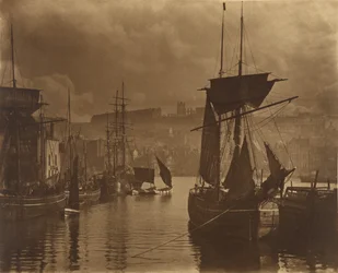 Port w Whitby, koniec doku, 1880