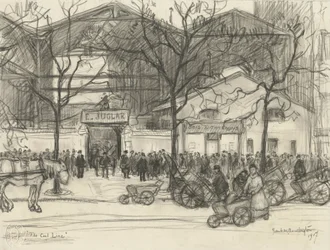 Linia Węglowa, 1917