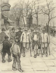 Promenada Rannych, 1917