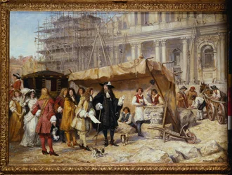 Karol II i Wren w St. Paul