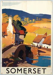 "Somerset", plakat GWR, ok. 1930 r. (druk)