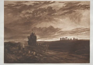 Stonehenge o świcie