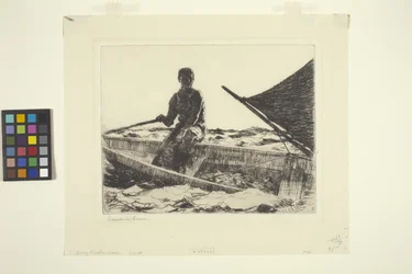 Dory Fisherman (tusz na papierze)