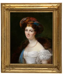 Portret Josephine Victoire Meslier-Duvey (olej na płótnie)