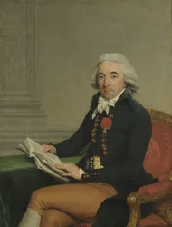 Portret mężczyzny Portret mężczyzny, prawdopodobnie Monsieur Baillon