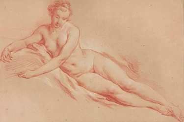 Boucher - Leżący akt kobiecy