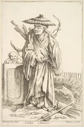 Żołnierz chiński, 1738-45.