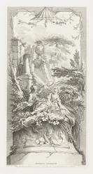 Hommage Champètre (Pastorale) w Nouveaux Morceaux pour des Paravents [Nowe koncepcje dla ekranów].