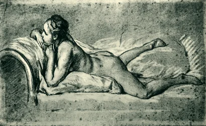 Leżący akt kobiecy, 1751, 1943