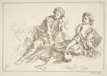 Arkusz szkiców, 1753.