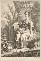 Ogrodnik, 1741-63.