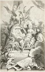 Gracje na nagrobku Watteau