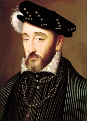 Olej Henri II na panelu