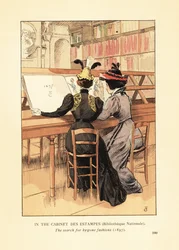 W Cabinet des Estampes, Bibliotheque Nationale