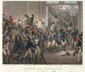 Powrót Napoleona I (1769-1821) do Tuileries, 20 marca 1815