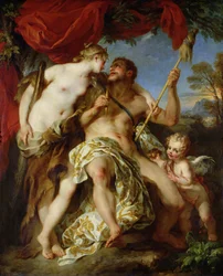 Herkules i Omfale, 1724