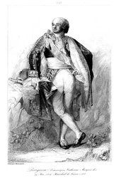 Dominique Catherine Perignon 1754-1818, markiz de Grenade i marszałek Francji, 1839.