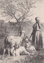 Pasterka, ca. 1852.