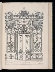 Ściana z podwójnymi drzwiami, Livre de Lambris (Księga boazerii)