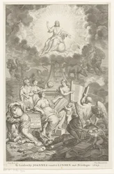 Alegoria Starego i Nowego Testamentu Przymierze O. i N. połączone przez H. Prideaux (tytuł na obiekcie) Strona tytułowa dla: Humphrey Prideaux, Stare i Nowe Przymierze aen związane w dziejach Żydów i narodów graniczących
