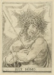 Człowiek boleści Ecce homo (tytuł na obiekcie)